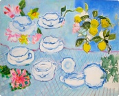 Tea and lemon av Tonie Roos